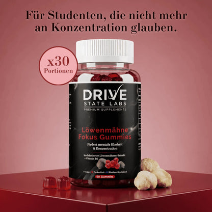 Löwenmähne Fokus Gummies