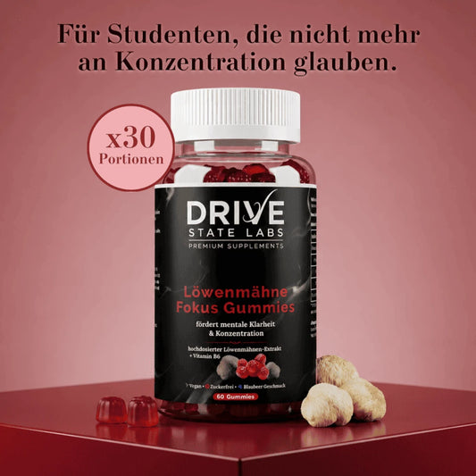 Löwenmähne Fokus Gummies
