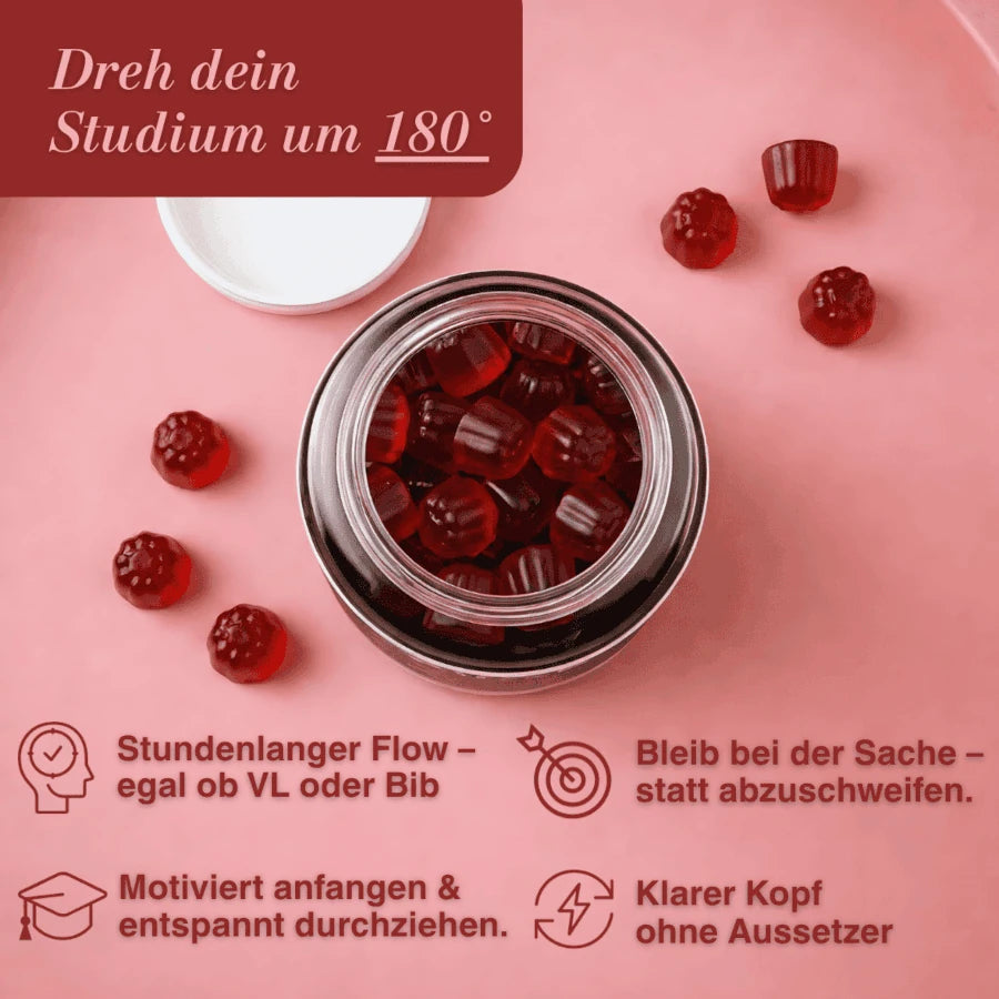 Löwenmähne Fokus Gummies