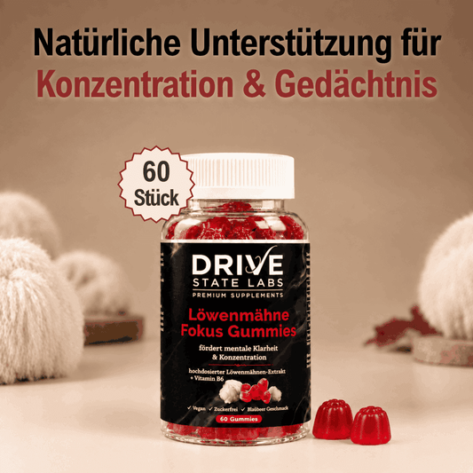 Löwenmähne Fokus Gummies