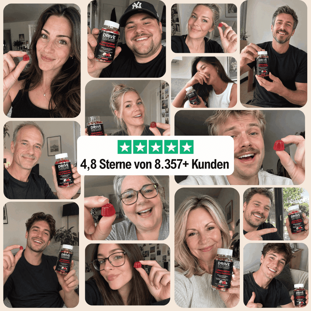 Löwenmähne Fokus Gummies